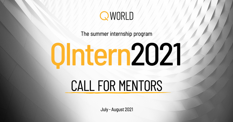 QIntern, the summer internship program of the QWorld 