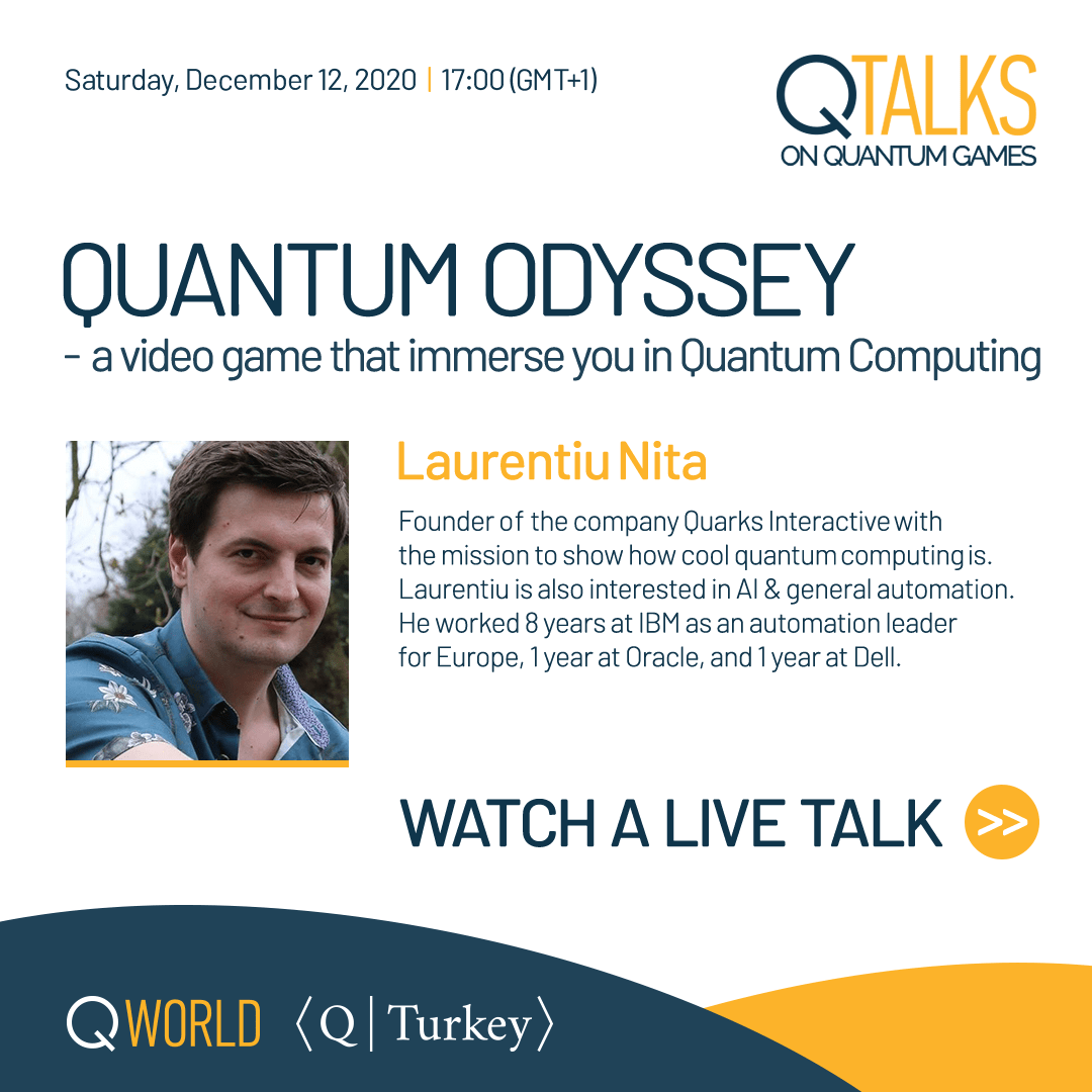 Quantum Odyssey – a video game that immerse you in Quantum Computing